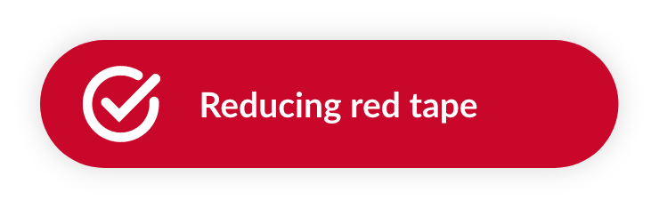Reducing red tape